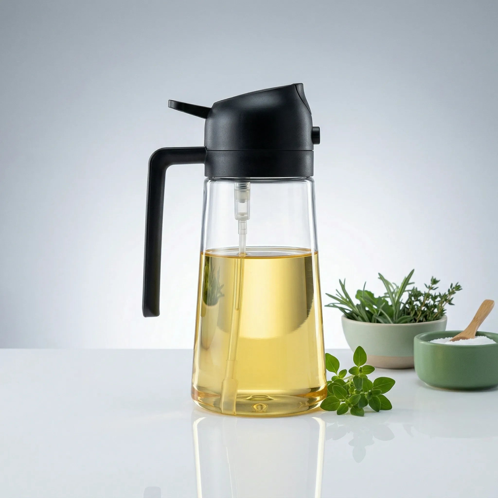 Sanyu SmartMist Oil Sprayer – Dual Function Spray & Pour (200/300/500ml) 💧